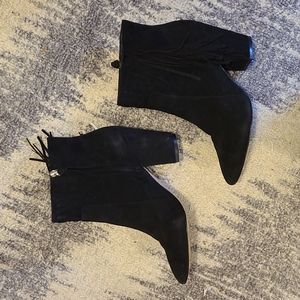 Rebecca Minkoff black suede boots